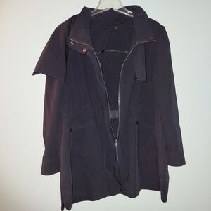 Women's Black Lightweight Coat
